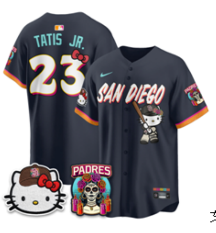 Men San Diego Padres #23 Tatis Jr. black Nike 2026 MLB Jersey 0830001